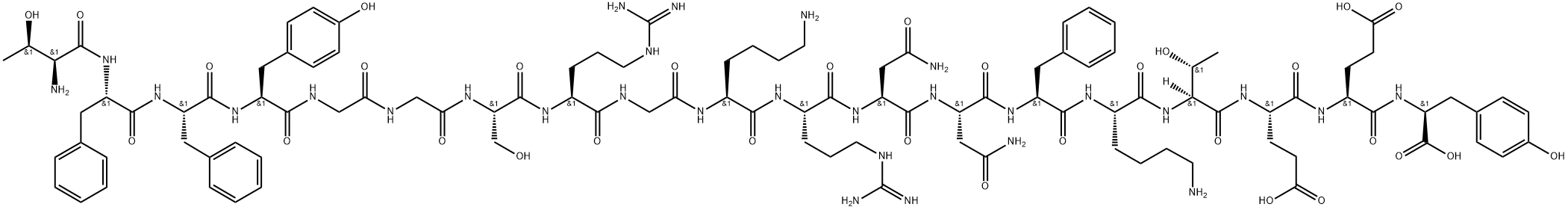 Angiopep-2 TFA Structure
